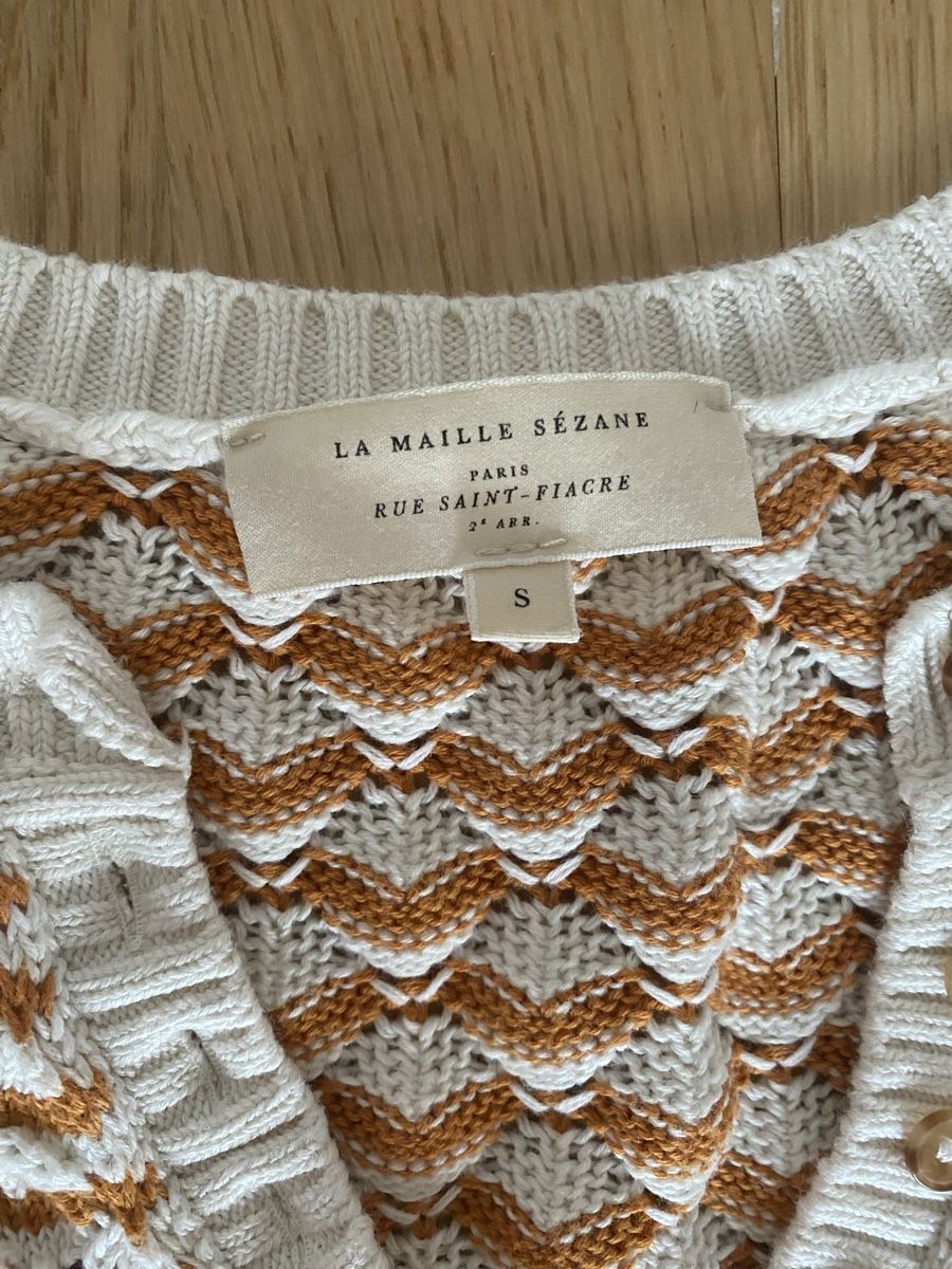 Sezane Top: Haut maille Sézane – Usato da Les Acacias venduto da flozette 2