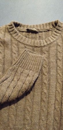 Warmer Strickpullover, Grösse L, ideal für den Winter