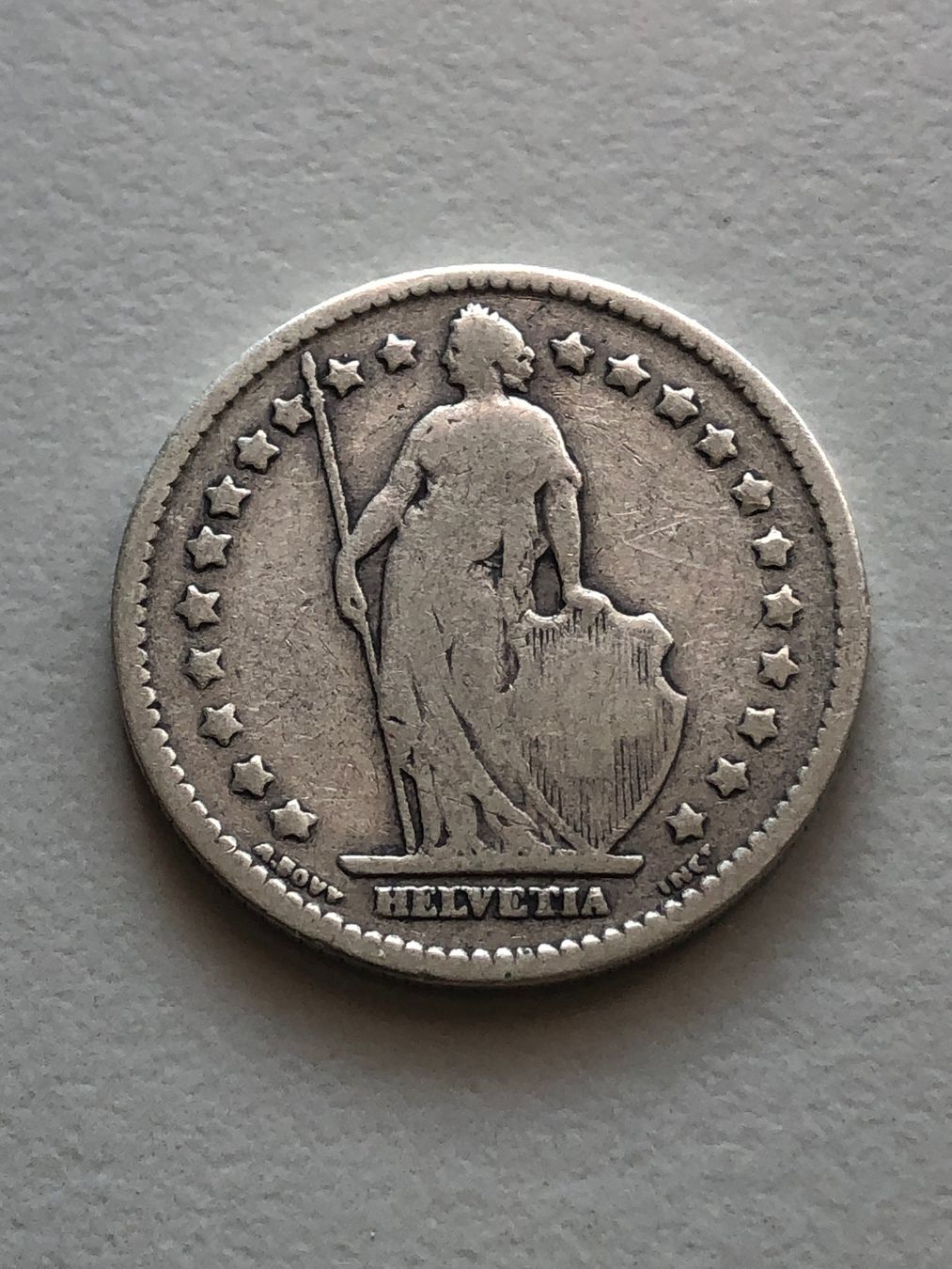 Tutti le monete: 1 Fr. 1905 – Usato da Schötz venduto da Odpa 1