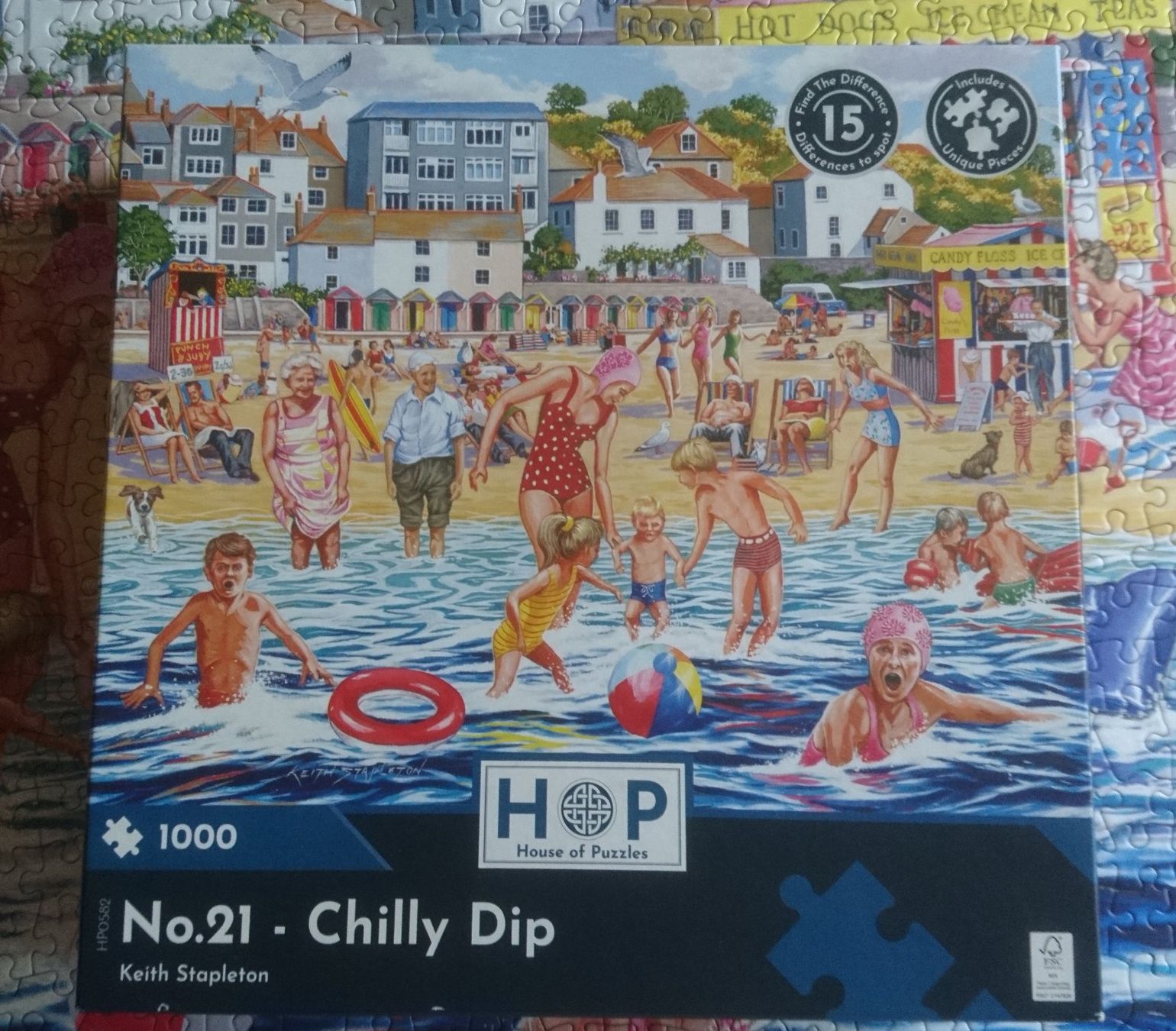 Puzzle: Puzzle 1000 Teile No.21 Chilly Dip Keith Stapleton – Usato da Schüpfen venduto da ardiphne
