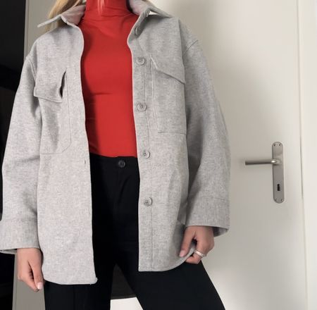 Graue Jacke 🧥 🩶