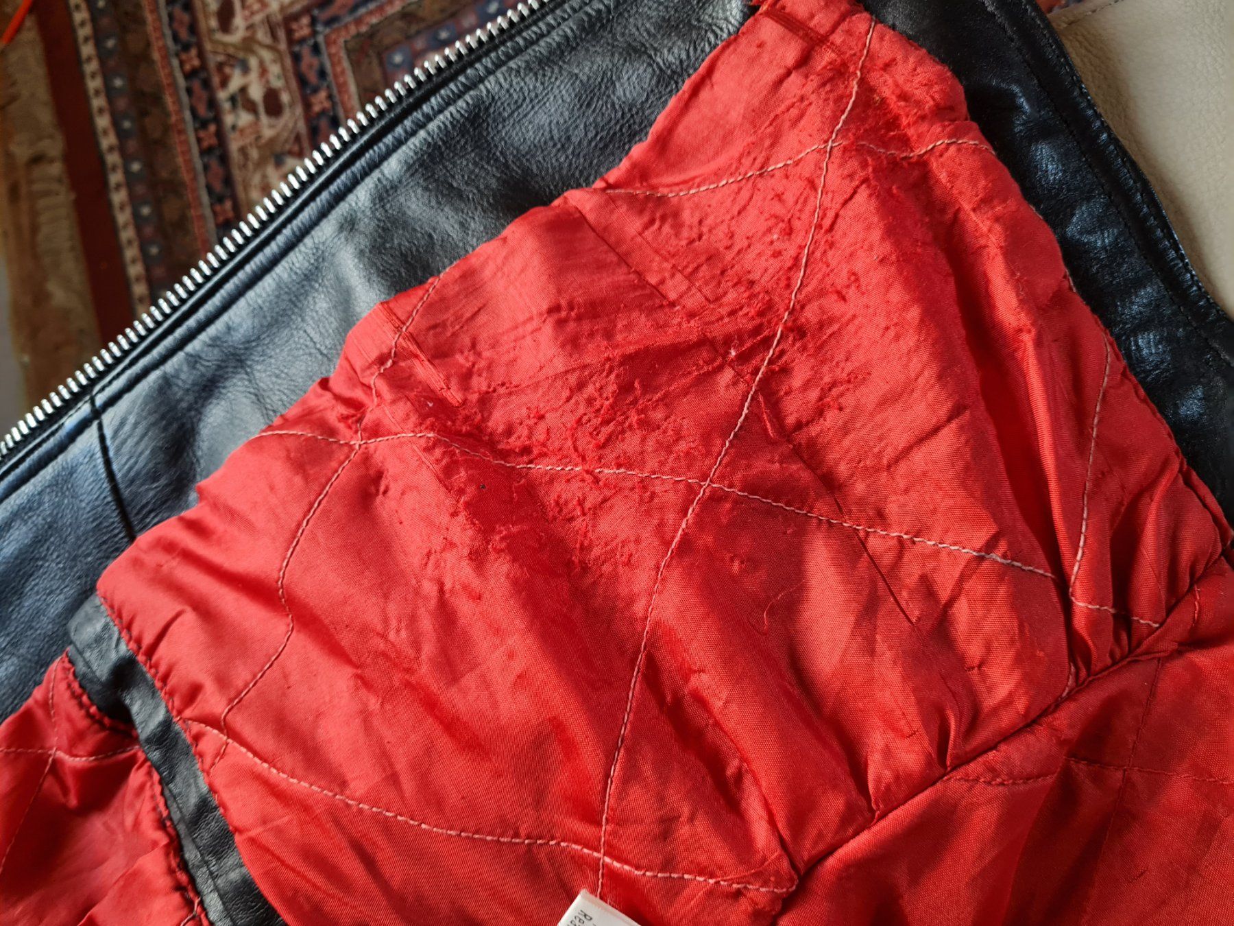 Giacche: Lederjacke schwarz , Grösse S – Usato da Coeuve venduto da Nelly2 6