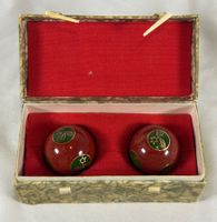 Boules Chinoises Qi Gong / Baoding Émaillées