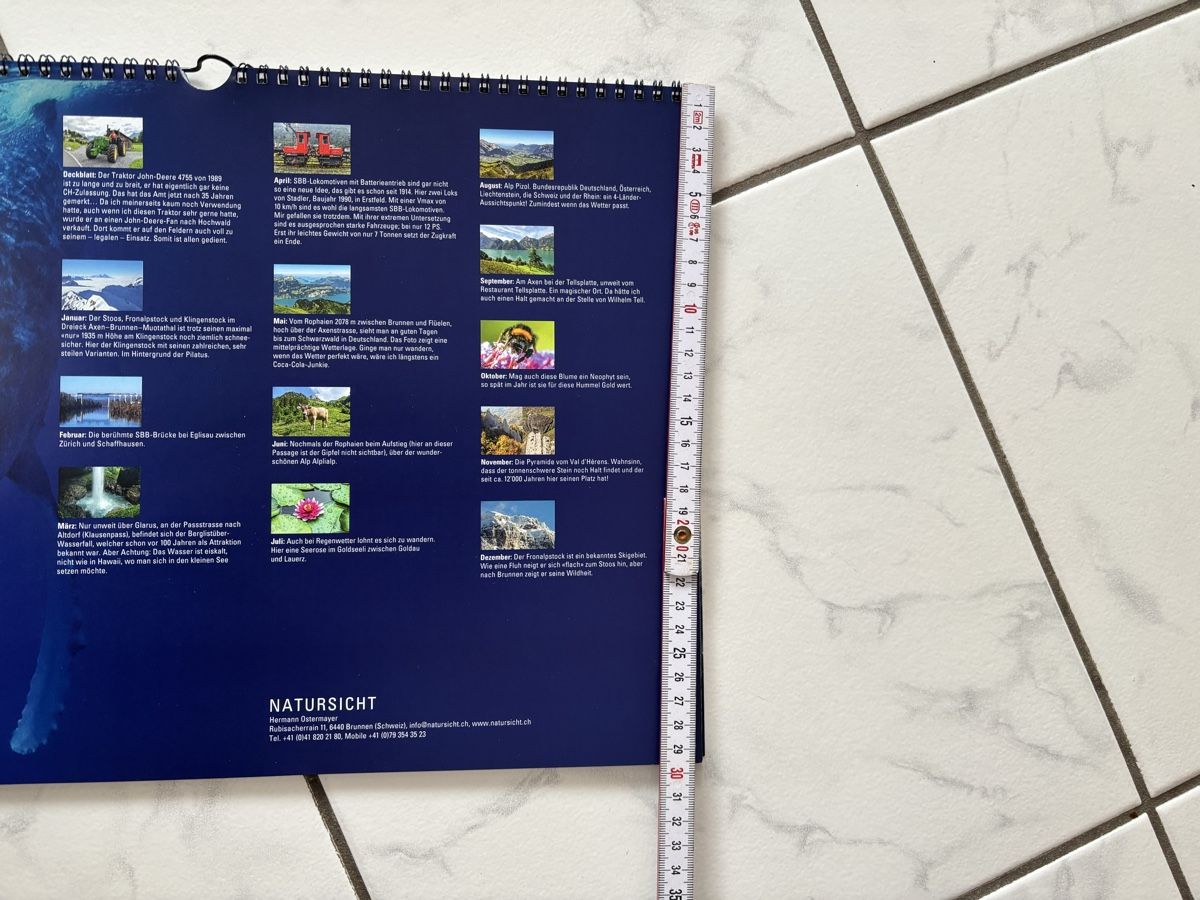 Calendriers: Kalender 2026 – Neuf avec emballage d'origine à Schwyz par Francesca54 2