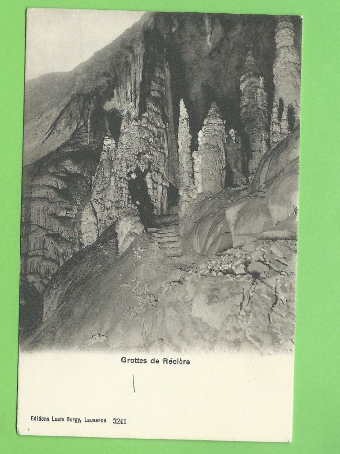 Cartes postales: Grotte de Réclère Jura – D'occasion à Zürich par t24_de