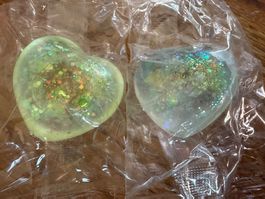 2x Squishies- Herz- Stressabbau-Einschulung-Konzentration