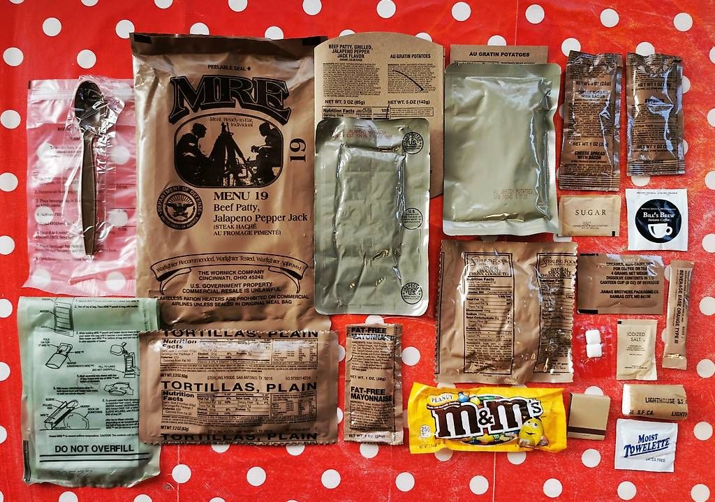 Lebensmittel & Spezialitäten: Original US Army Ration MRE Notration Insp. 2028 – Neu und originalverpackt aus Bischofszell von MRE-Sammler 6