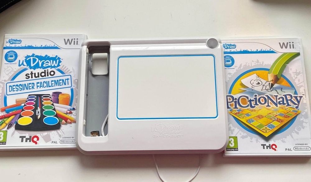 Wii Pictionary UDraw Tablet mit Spiele Kaufen auf Ricardo