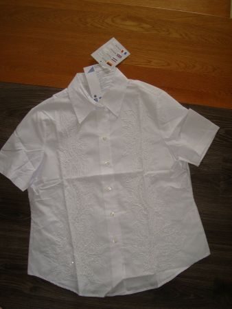 très beau chemisier blanc T 40