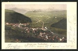 Gruss aus Turbenthal, gelaufen 1901