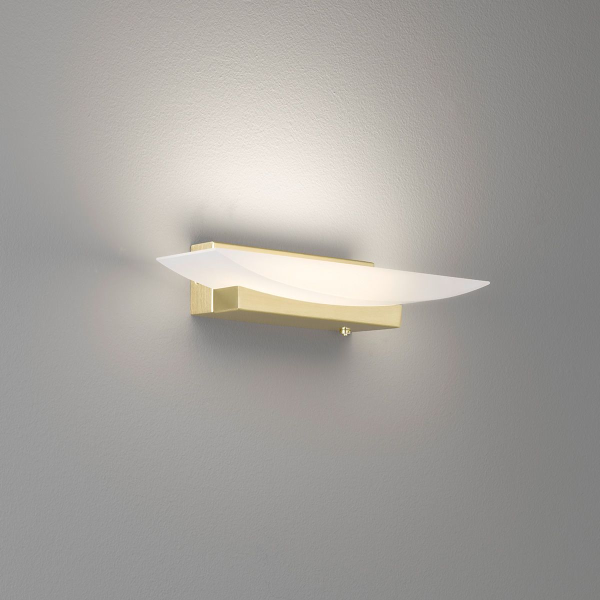 Lampade: LED Wandleuchte, Messing, 30 cm x 6 cm – Nuovo (secondo la descrizione) da Kreuzlingen venduto da Smart-Light