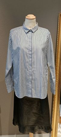 Artigiano Bluse, Gr. 40, Blau/Weiss Gestreift, Top Zustand