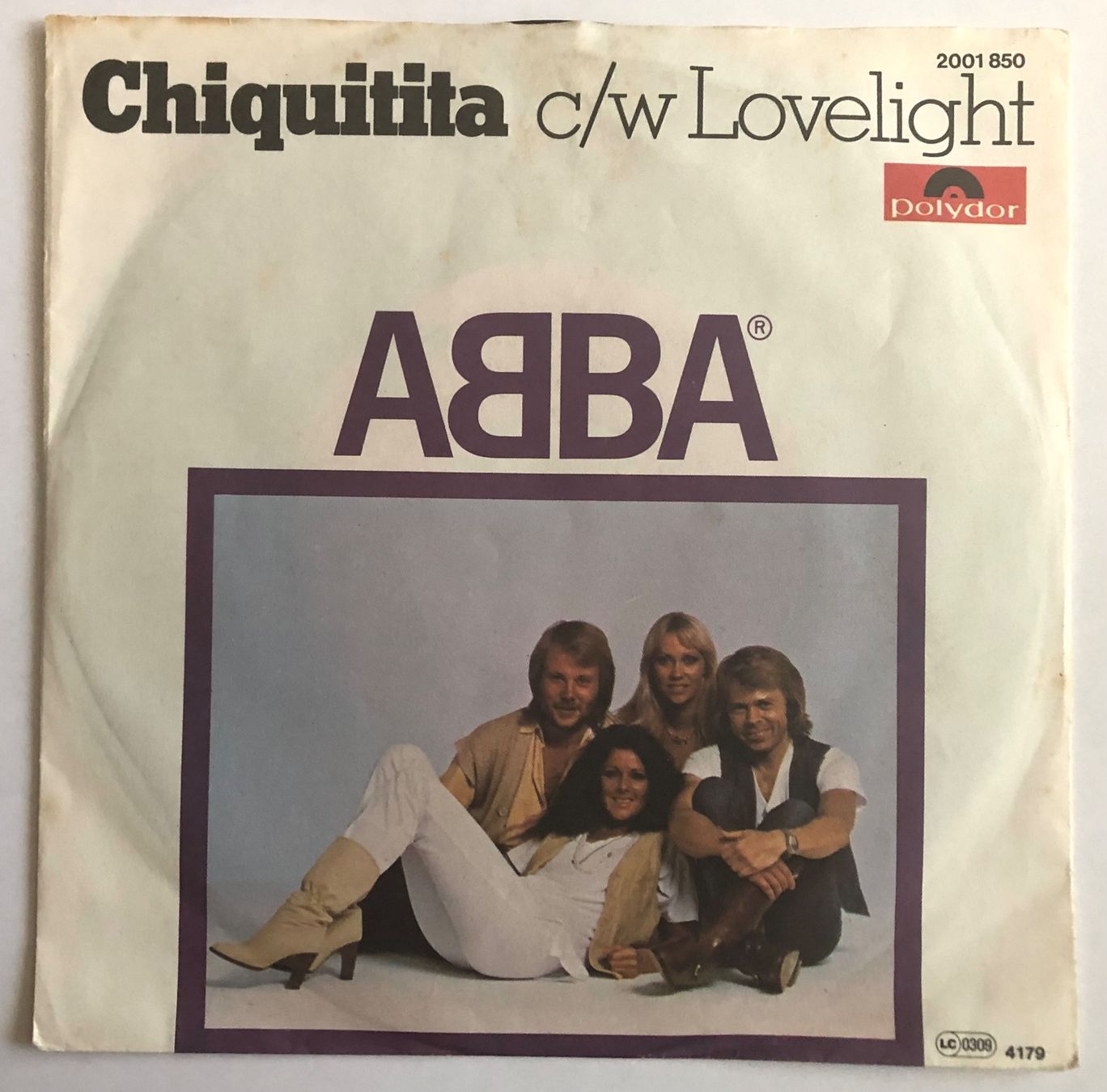Schallplatten: ABBA - CHIQUITITA – Gebraucht aus Poliez-Pittet von Newtown-Records