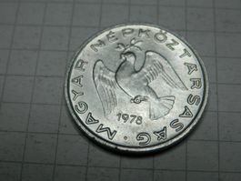 Ungarn 10 Filler, 1978 neue Münze