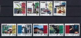 Pro Patria Serie 1998+1999 mit ET Eckstempel