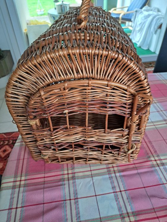 Strandtasche Gewebt Mit Dackel-Muster - Stilvoll & Praktisch