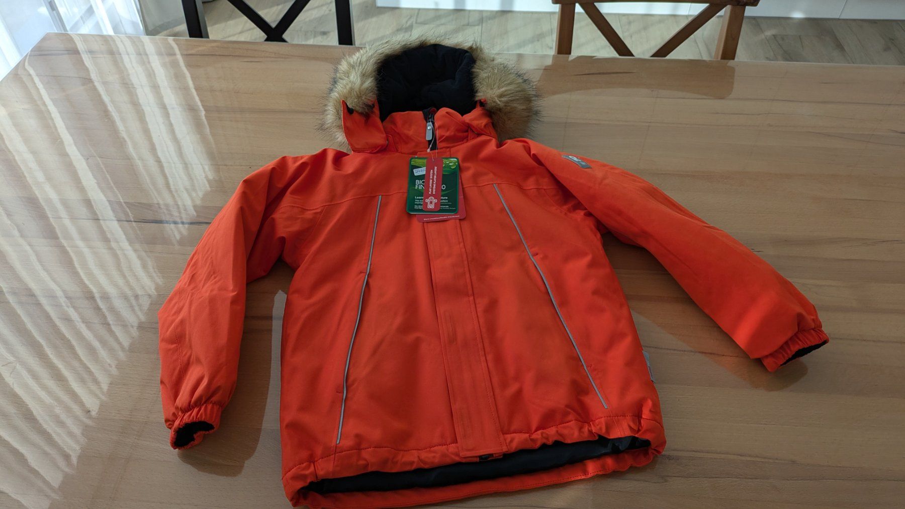 Reima Giacche & Cappotti: NEU Reima - Winterjacke - orange -128 – Nuovo (secondo la descrizione) da Staufen venduto da Fleby84