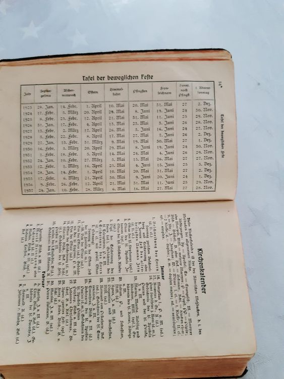 Libri: Messbuch der heiligen Kirche - Druck von 1923 – Difettoso da Eschenbach SG venduto da Grummelzwerg 3