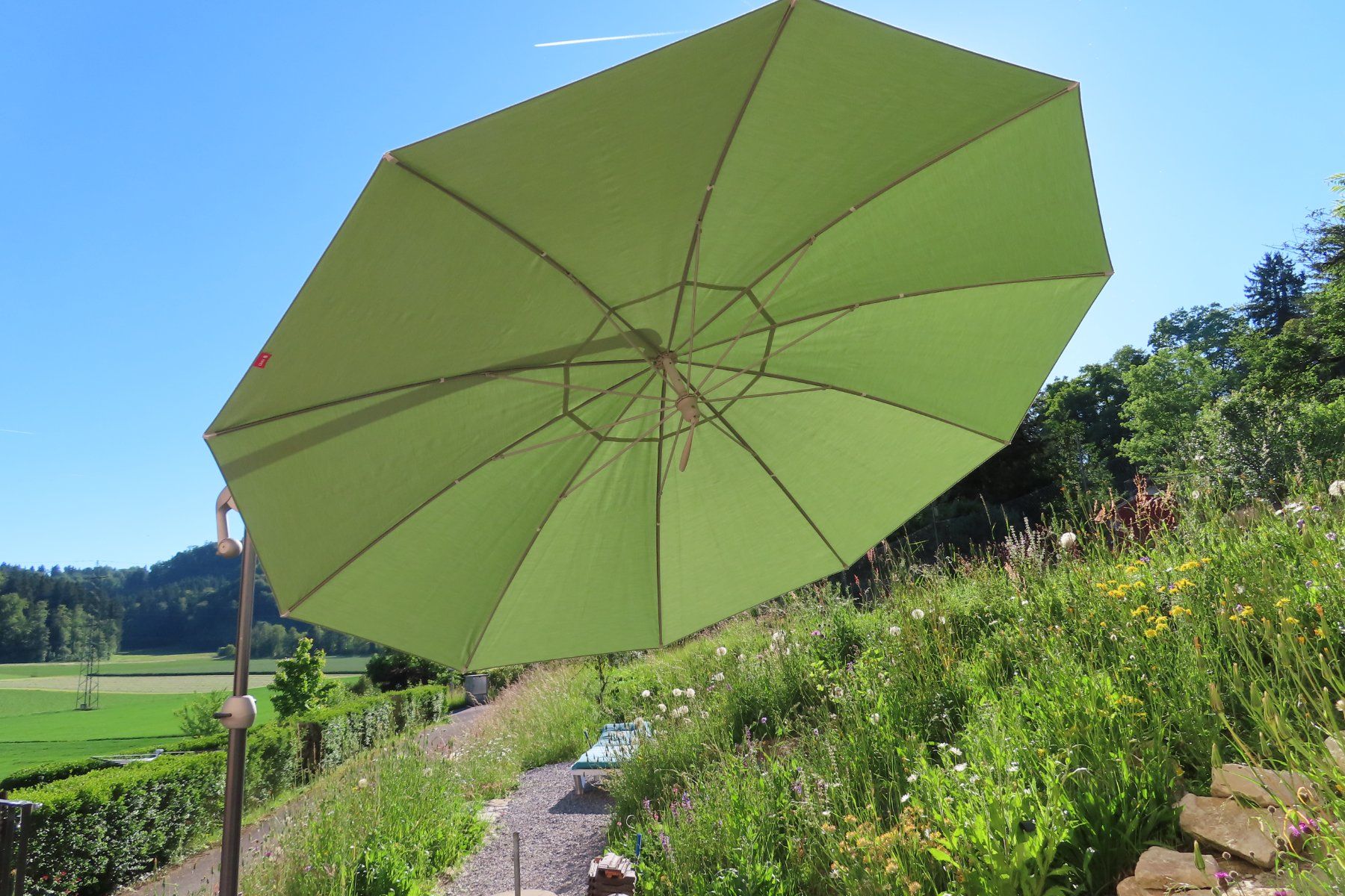 Parasols: Glatz Pendalex P+, Model 014 Freiarmschirm – D'occasion à Winterthur par sammelwut
