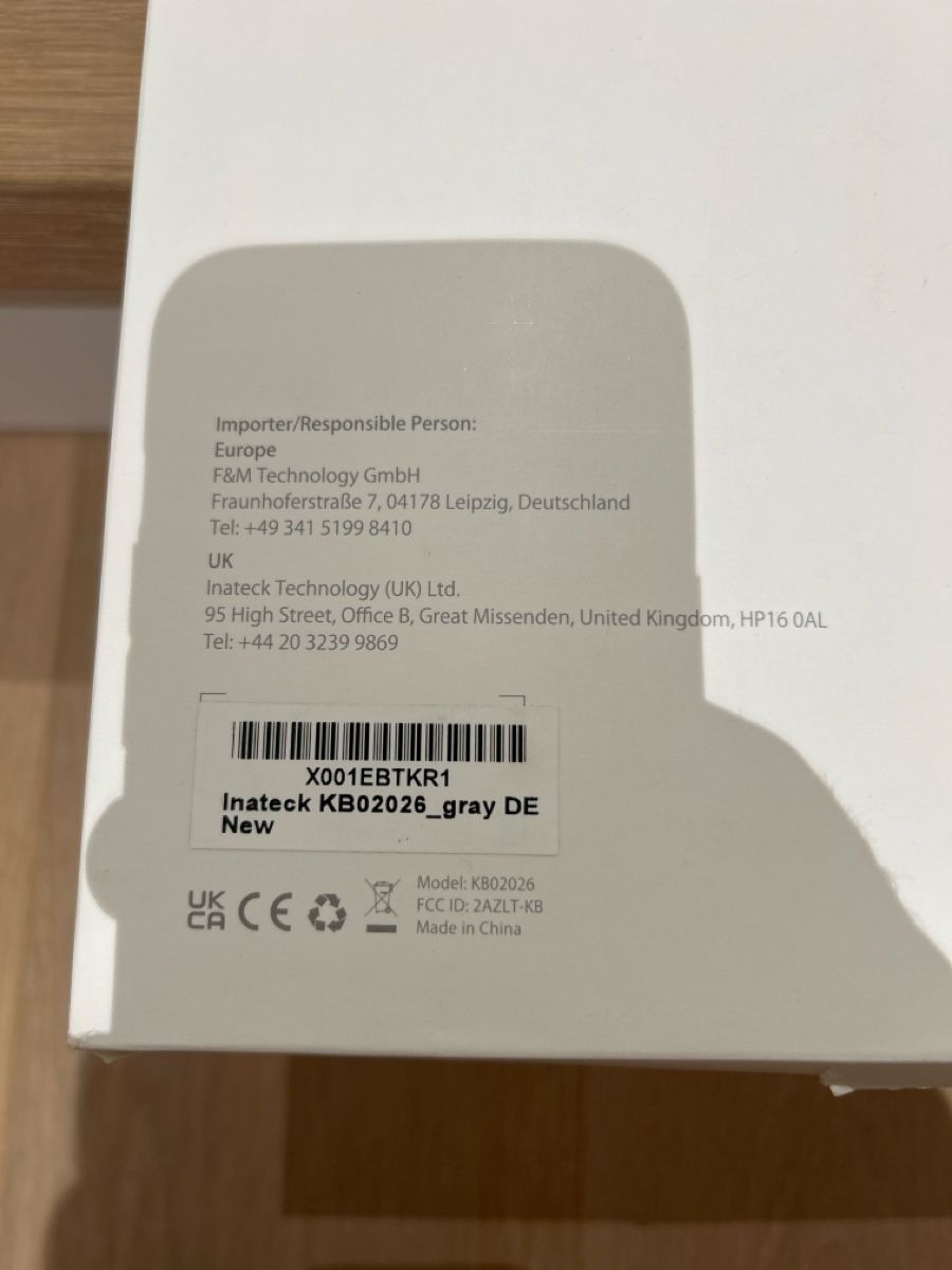 Tastiere: Inateck Bluetooth Keyboard KB02026 Neu – Nuovo e nell'imballaggio originale da Winterthur venduto da famboz 5