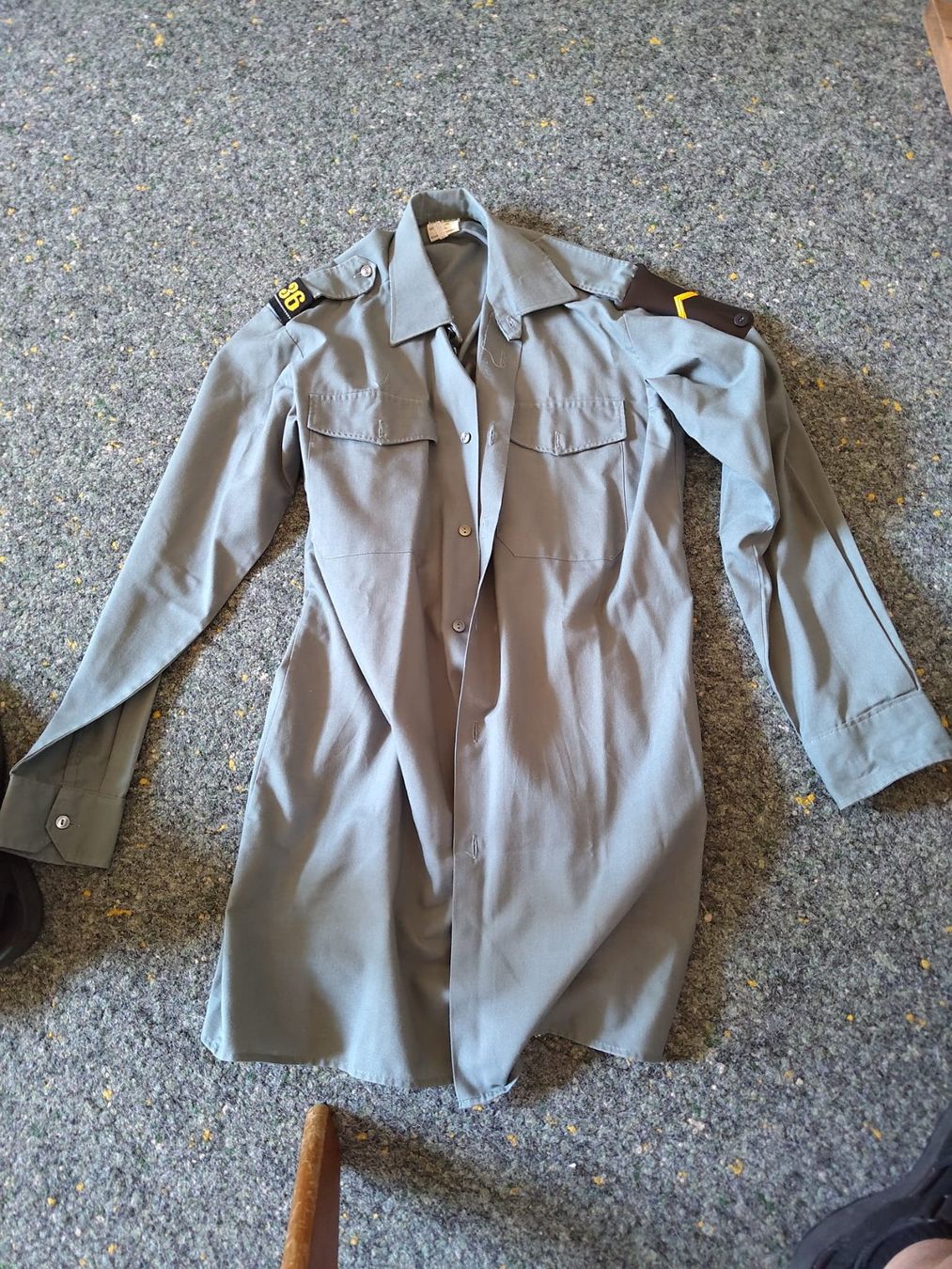 Schweizer Armee Uniformi: Original Schweizer Armee Uniform Jacke Hose Hemd Mantel – Usato da Wettingen venduto da thr_dg7q 1