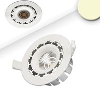 LED Einbaustrahler, Rund, Weiss, 11 cm Ø