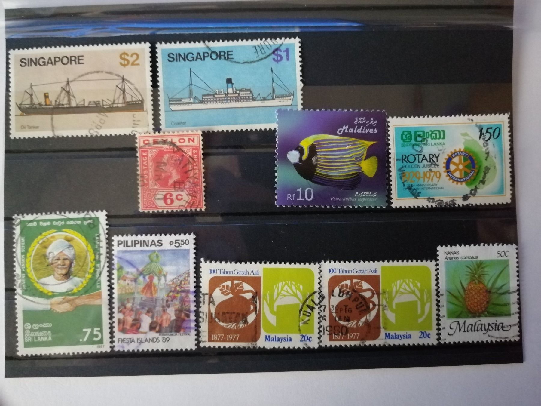 Alle Briefmarken: Briefmarken Fern-Ost – Gebraucht aus Hinterkappelen von 1399 1