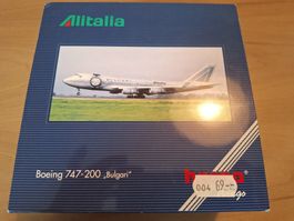 Alitalia Bulgari Boeing 747-200 1:500
