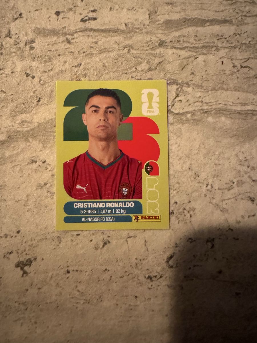 Panini Carte collezionabili: Cristiano Ronaldo Sticker 2026 Panini – Nuovo (secondo la descrizione) da Gamsen venduto da Lionel321