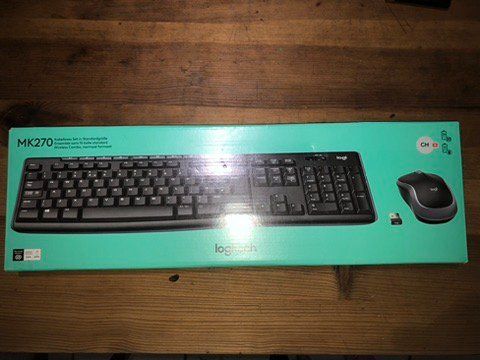 Logitech Tastiere: Logitech MK270 neu – Nuovo e nell'imballaggio originale da Bremgarten AG venduto da eisberg007