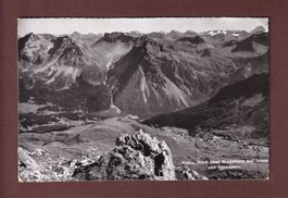 AROSA - Blick vom Weisshorn - Furka-Pass - 1957