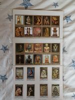 Alte Briefmarken aus den Emiraten von Fujeira oder Sharjah