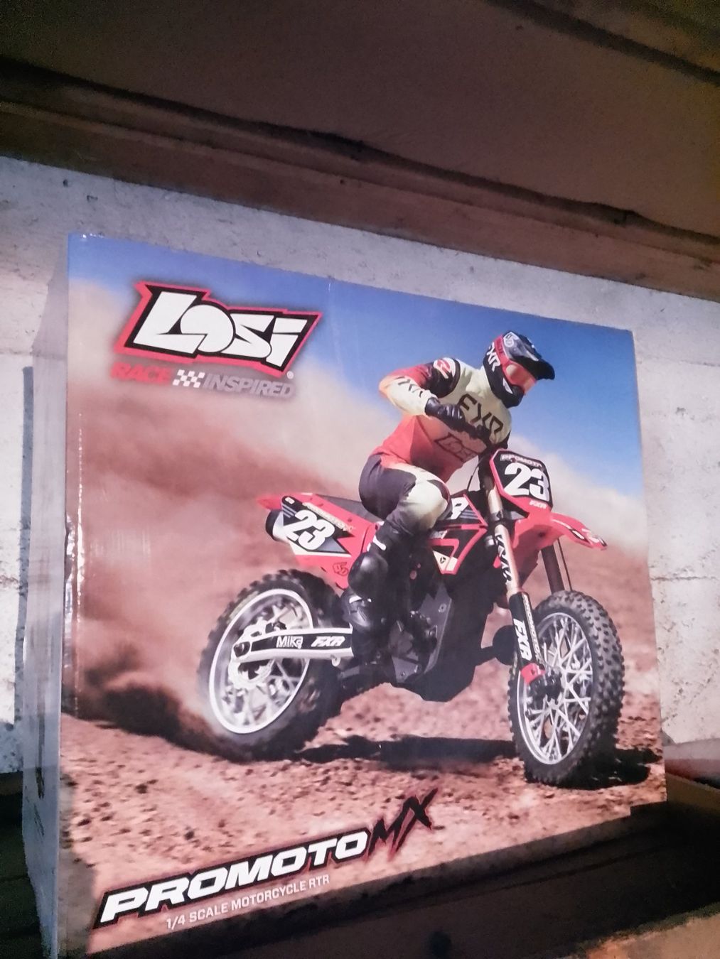 Losi RC Modellbau: LOSI PROMOTO MX 1:4 – Neu und originalverpackt aus Biel/Bienne von RC-Modellsport