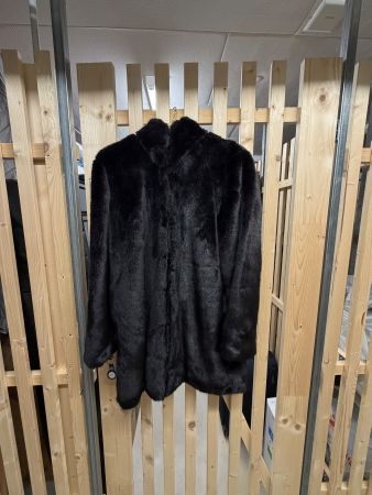 Wallis Black Faux Fur Coat
