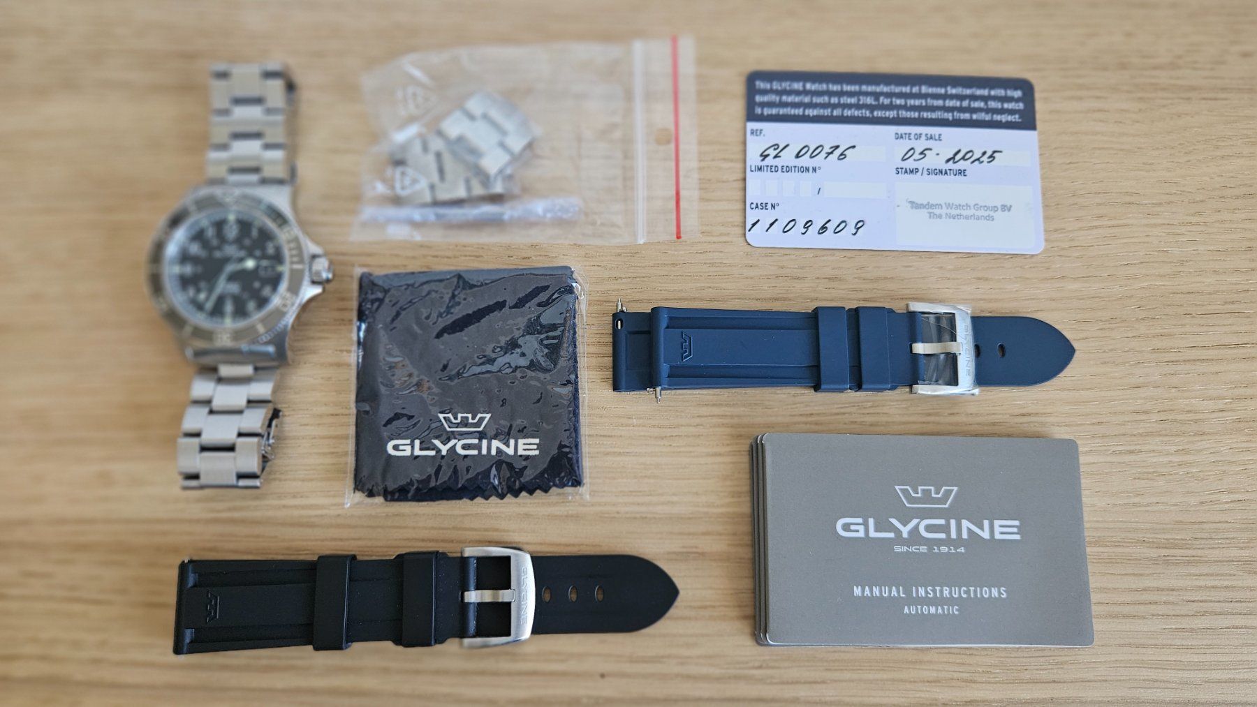 Glycine Montres: Glycine GL0076 Combat Sub 42 Automatic – D'occasion à Lenzburg par rob_znm8 5