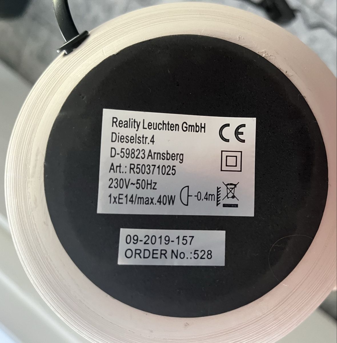Lampade: Reality Leuchten Table Lamp, beige as new – Usato da Wilen b. Wollerau venduto da seb_s6jm 1