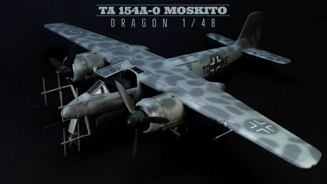 Kit di modellismo & Modellini statici: Dragon 5522 Ta154 Moskito 3in1 – Nuovo e nell'imballaggio originale da Schwadernau venduto da Blueray
