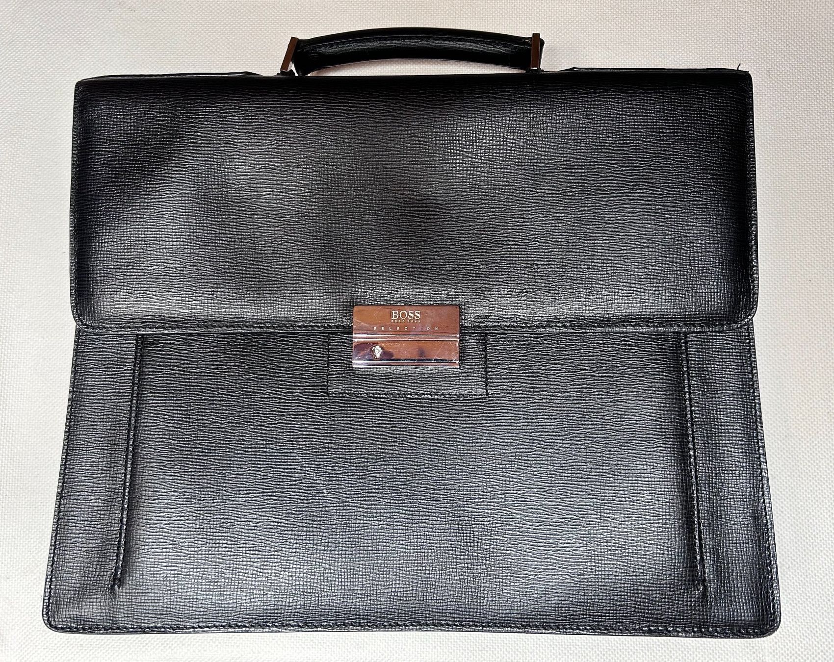 Hugo Boss Valigie & Borse: HUGO BOSS Selection - Orig. Briefcase ! – Usato da Fleurier venduto da dyneau