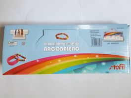 Bastelset: Armband aus Gummibändern weben / NEU