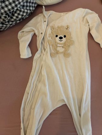 H&M Baby Pijama mit Bärli Gr. 92 