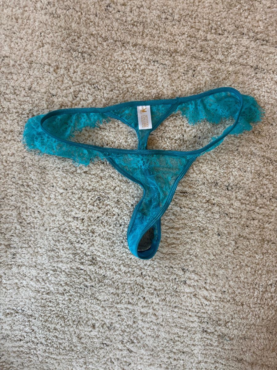 Sonstige Unterwäsche: Lingerie, Top, String, Strumpfband, Türkis – Neu und originalverpackt aus Zollikon von alessandra2m 3