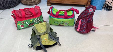 Tasche Rucksack Kindergarten Spielgruppe zur Auswahl