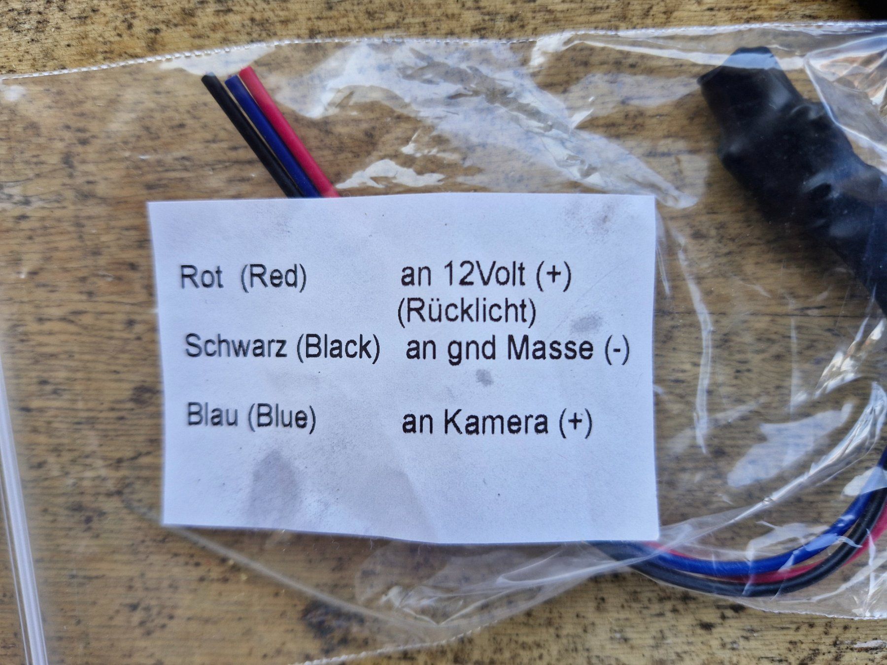 Tutti pezzi di ricambio auto: Rückfahrkamera – Nuovo (secondo la descrizione) da Willisau venduto da Scherw1 5