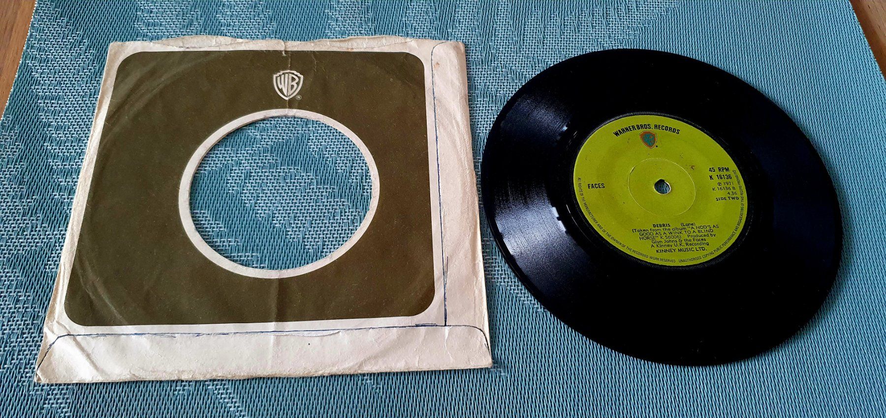 Schallplatten: FACES, Stay with me, UK Si, TOP! – Gebraucht aus Kreuzlingen von Cdschlumpf 1