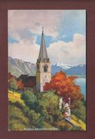 MONTREUX - Eglise - Dents du Midi - 1930