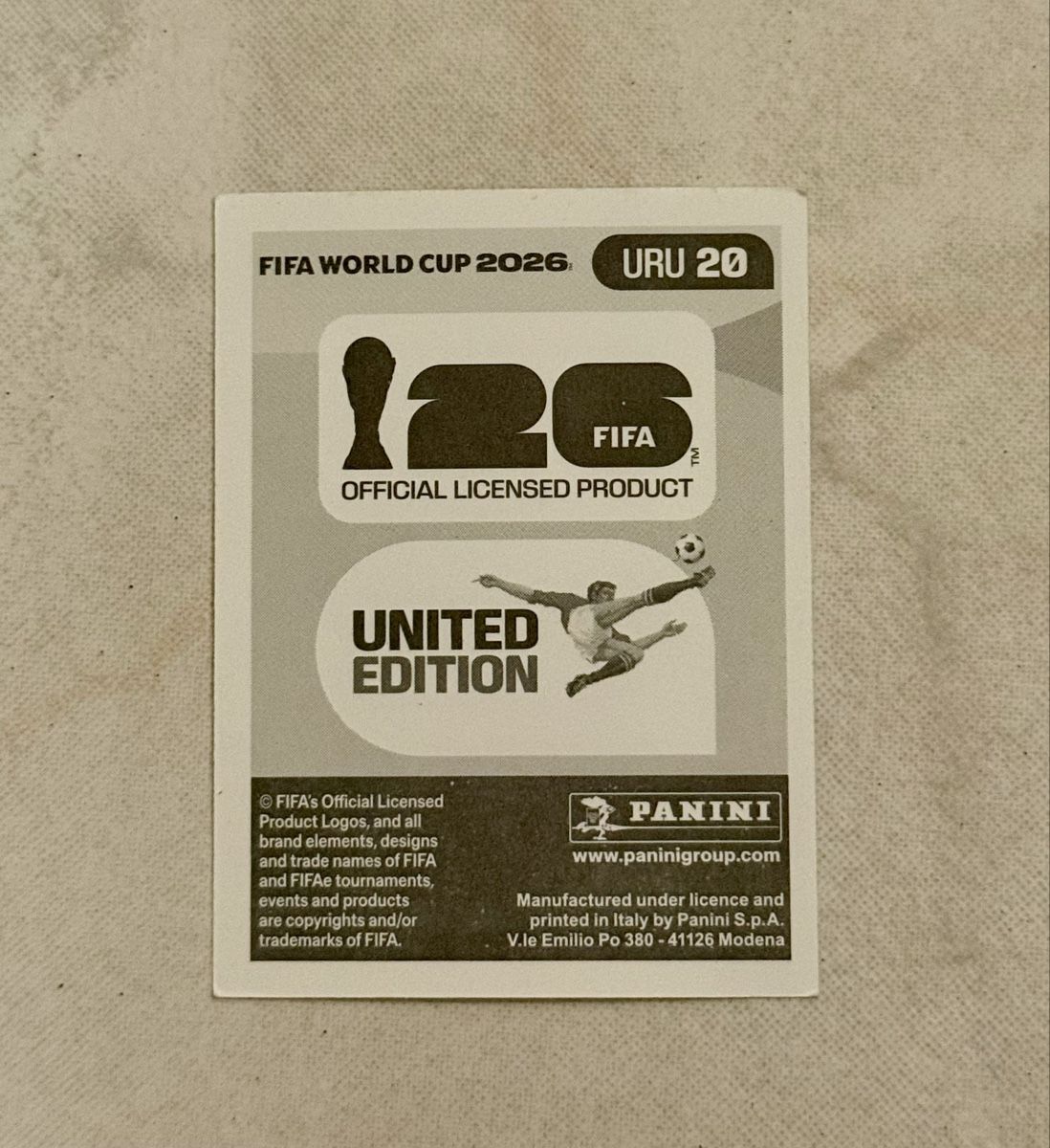Panini Sammelbilder & Trading cards: Panini WM 2026!!! URU 20 – Neu (gemäss Beschreibung) aus Oberentfelden von NunoLouro 1