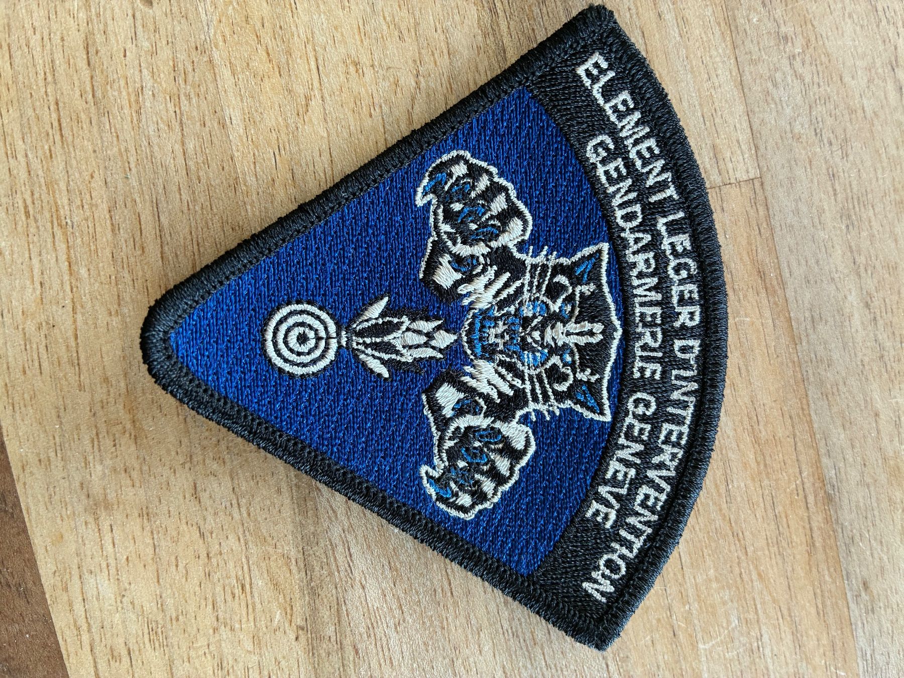 Schweizer Armee Toppe: original Badge Sondereinheit Geneva – Usato da Oberiberg venduto da reimet