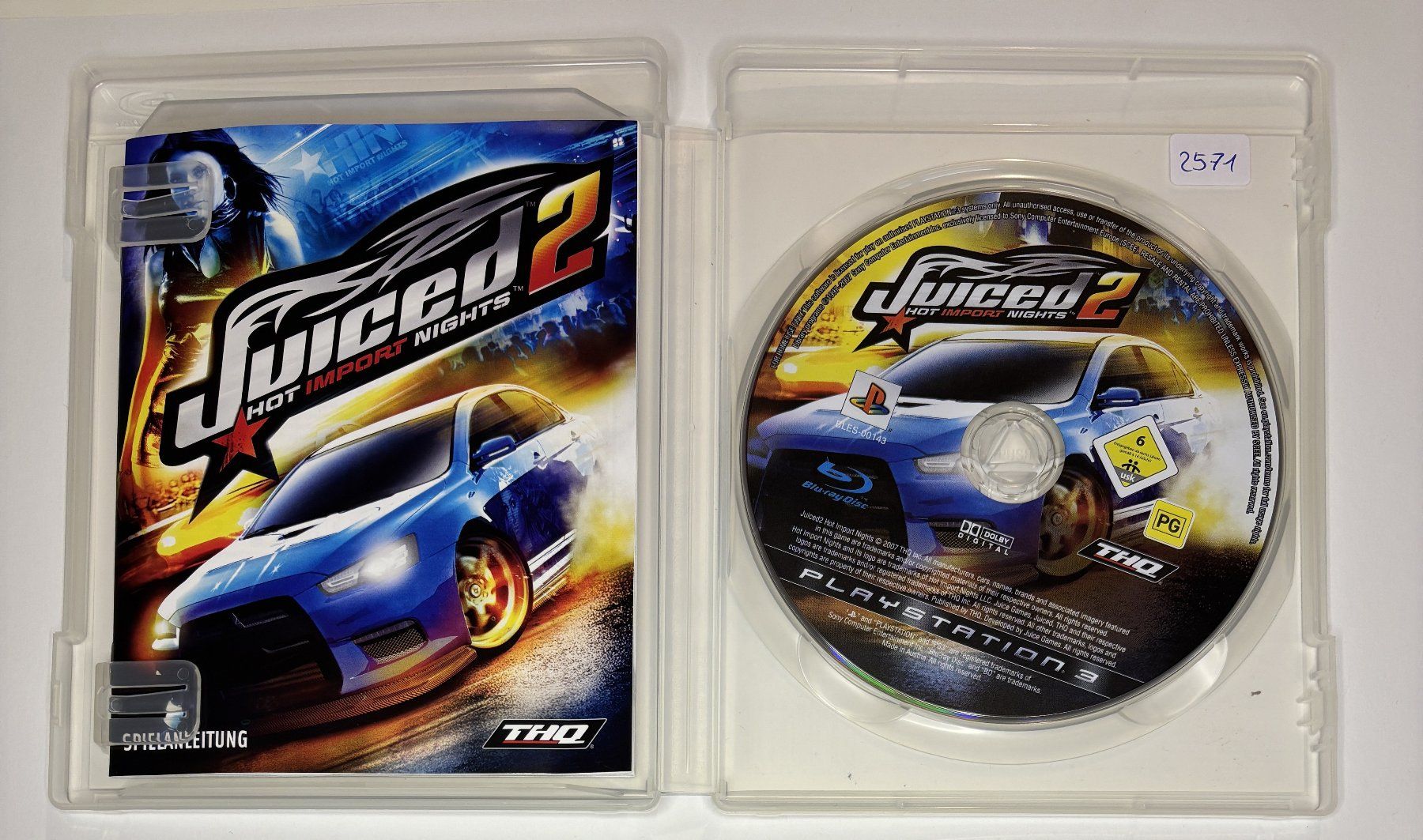 Giochi: PS3 - Juiced 2: Hot Import Nights – Usato da Allschwil venduto da Bullach 1
