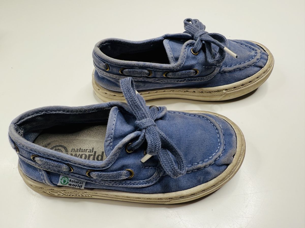 Schuhe für Jungen: Natural World Kinder Schuhe, Gr. 28, Blau – Gebraucht aus Meggen von kammann 1