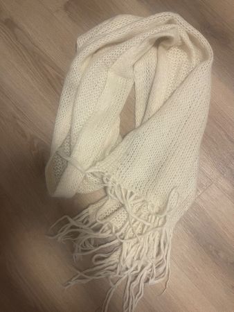 Schal weiss